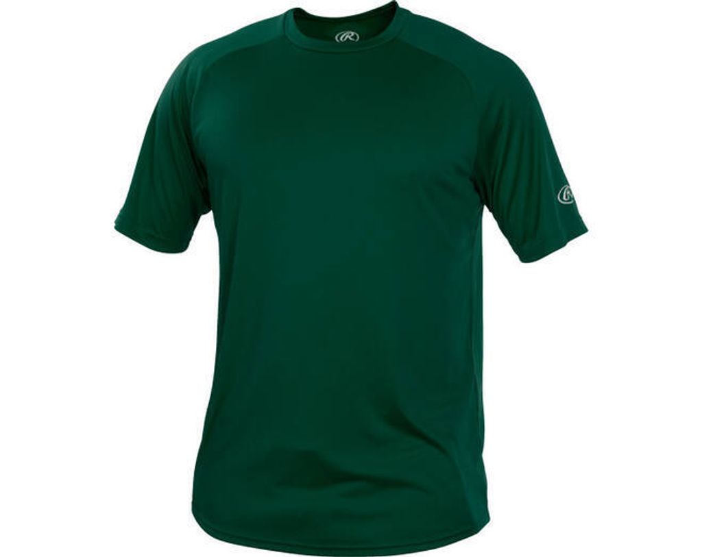 Rawlings RTT Rundhalsausschnitt Kurzarm XL Dunkelgrün