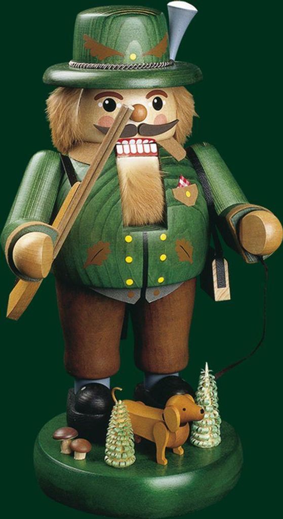 Förster mit Dackel (33cm) Nussknacker von Richard Glässer Produktbild 