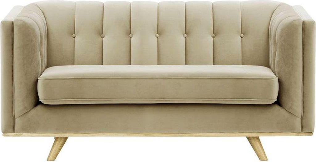 Zweisitzer-Sofa Vicenza-Velluto 3-wax black