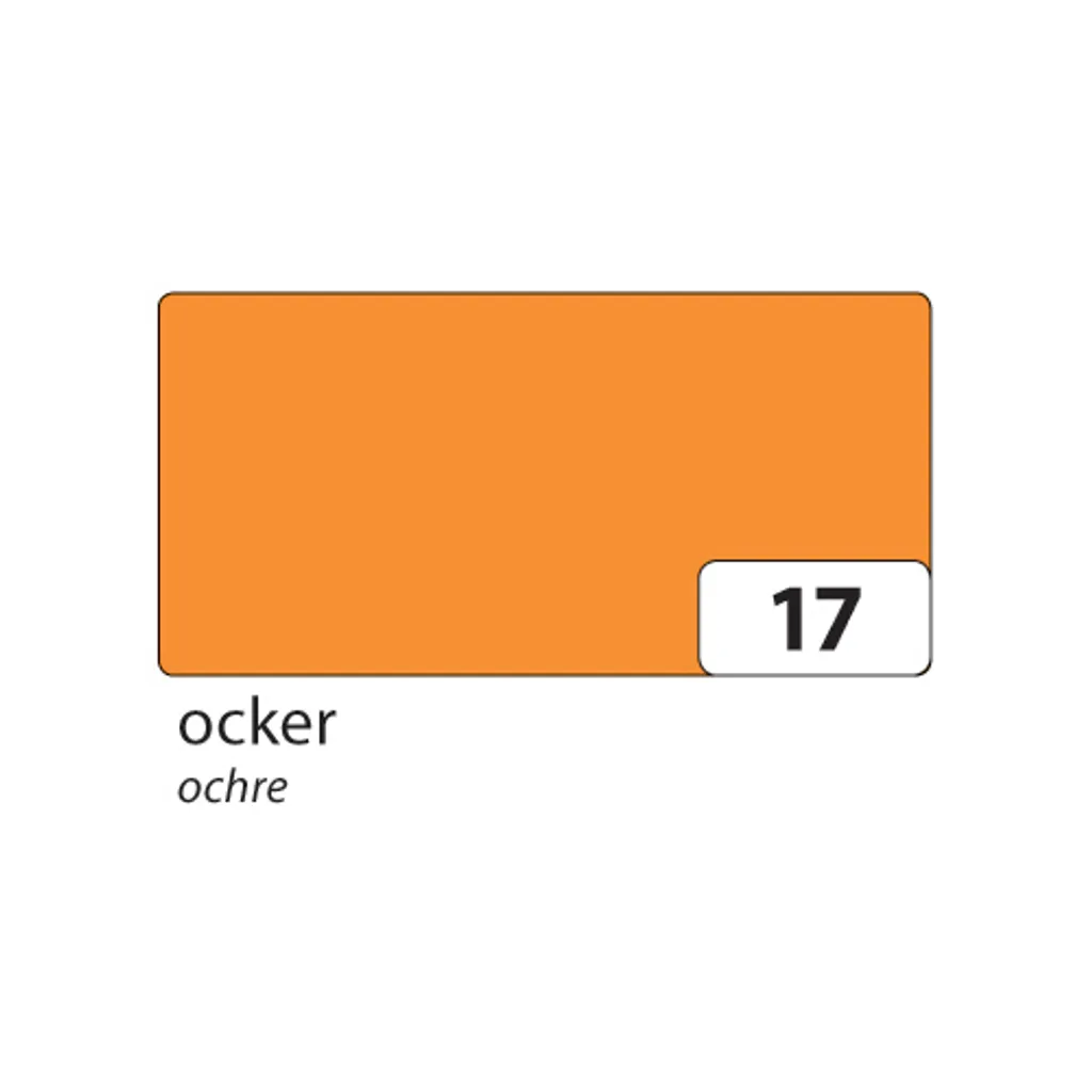 folia Tonpapier, (B)500 x (H)700 mm, 130 g/qm, ocker