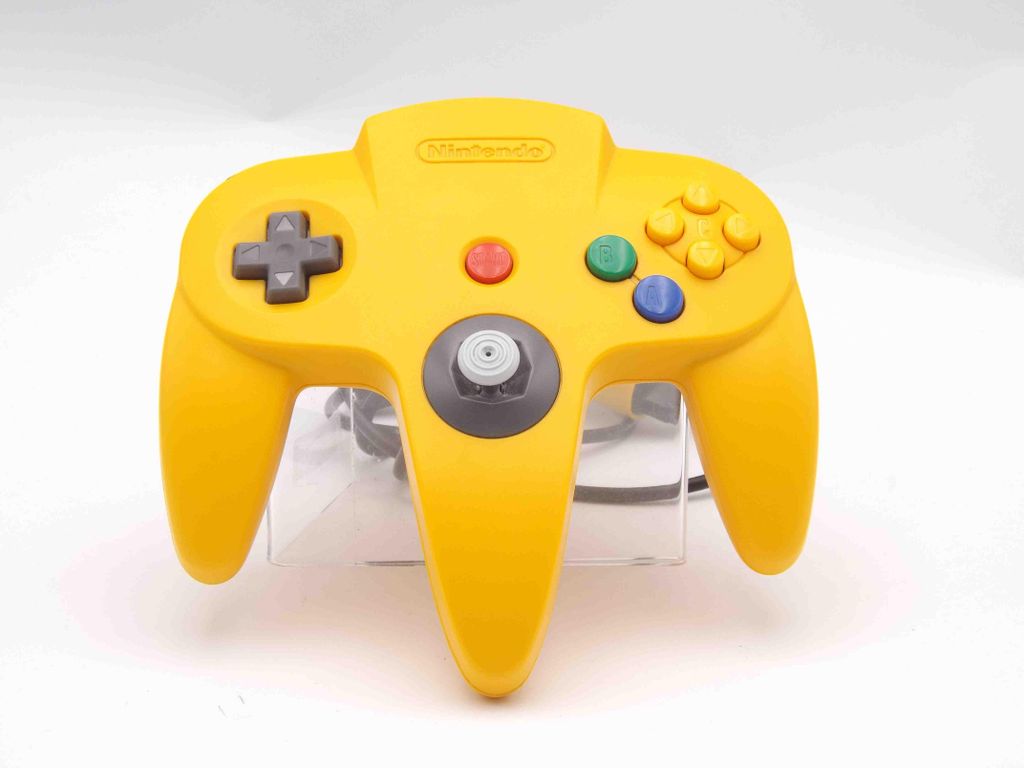 Original Nintendo 64 N64 Controller Gelb Produktbild 