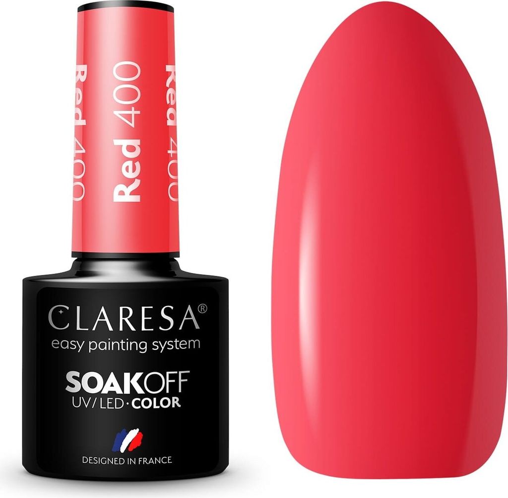 Claresa Vernice ibrida rossa 400 -5G Immagine del prodotto 
