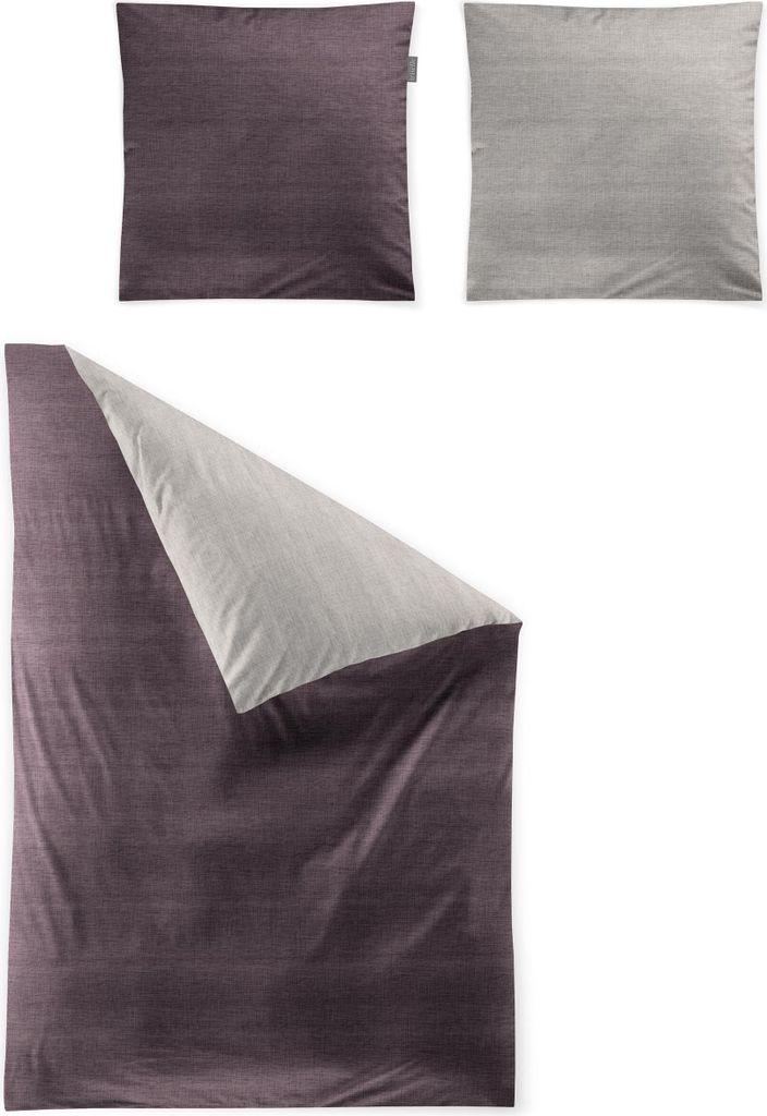Irisette Mako-Satin Bettwäsche-Garnitur Wave-HK 8557  Farbe Produktbild 