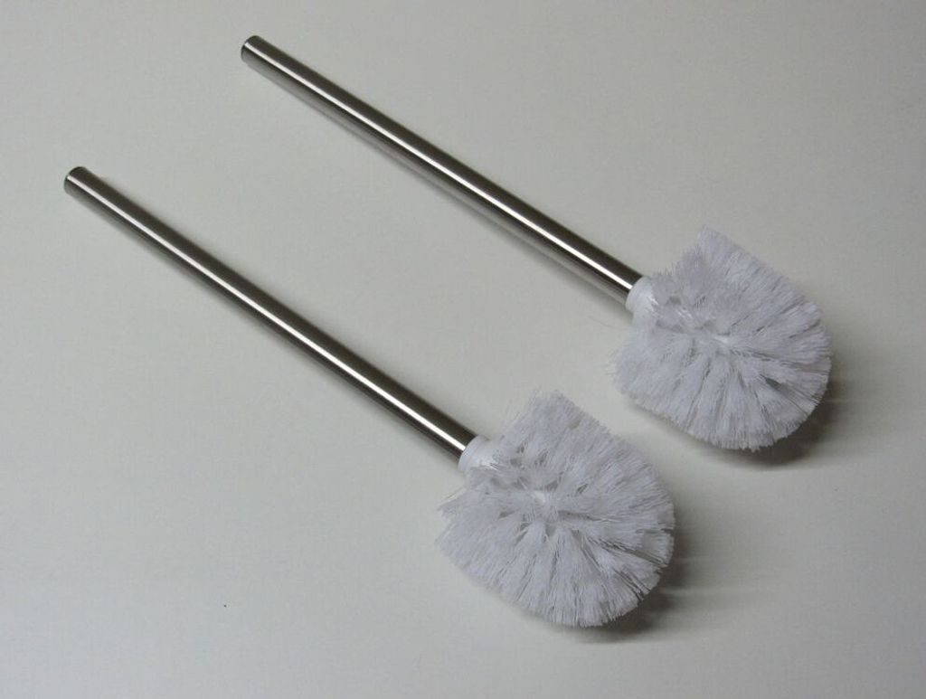 2er Set WC Bürste Klobürste Bürstenkopf Ersatz Produktbild 