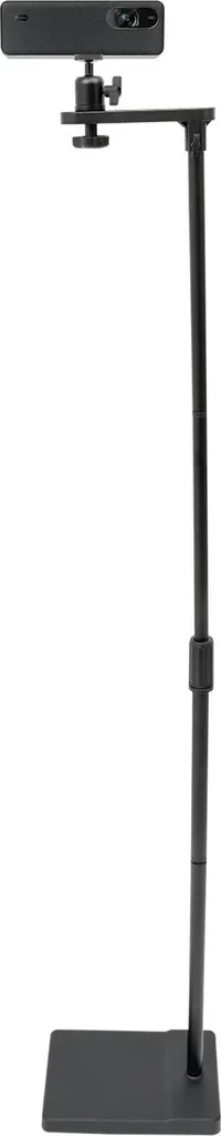 Support au sol projecteur réglable 122-154cm - Charge 4kg - Noir Mat