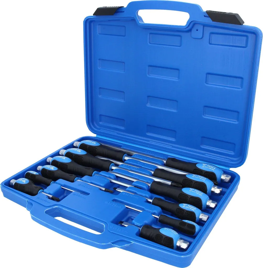 Coffret de tournevis à frapper 12 pièces fente et PH Phillips BT034012