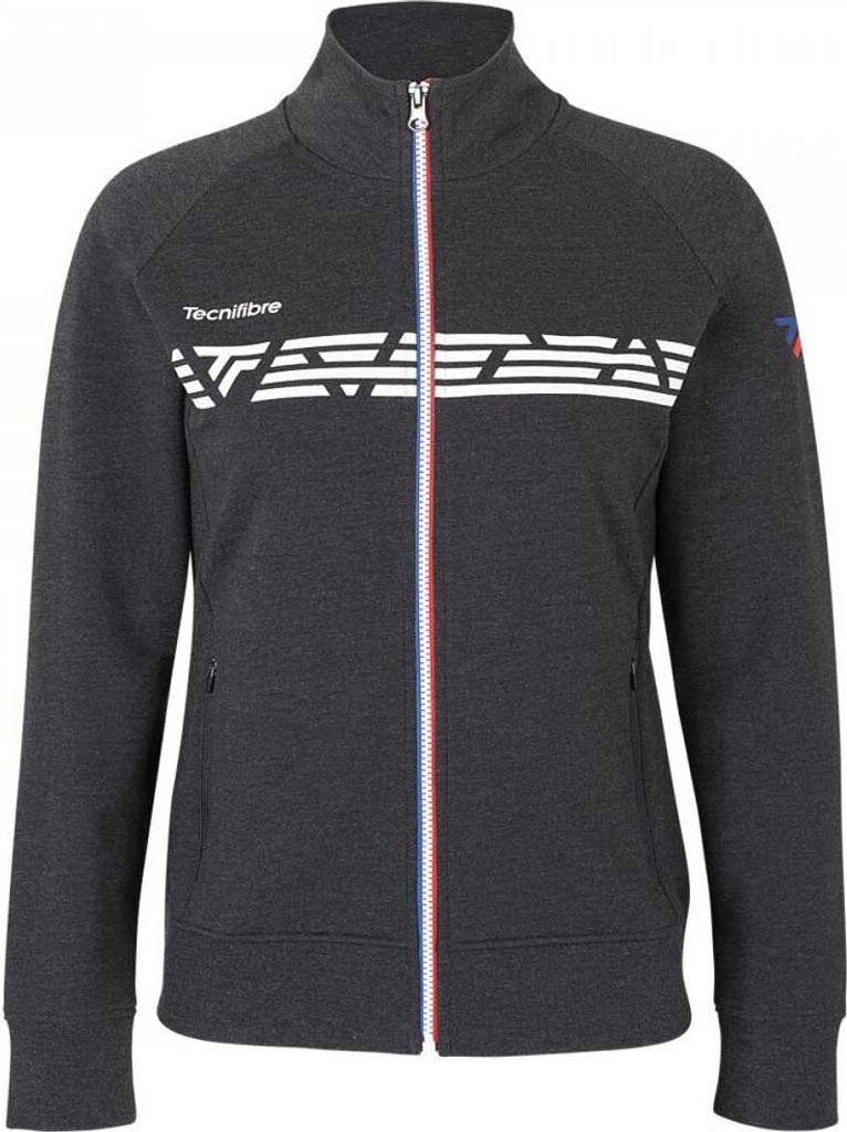 Tecnifibre Knit Jacke Schwarz M Frau Schwarz M