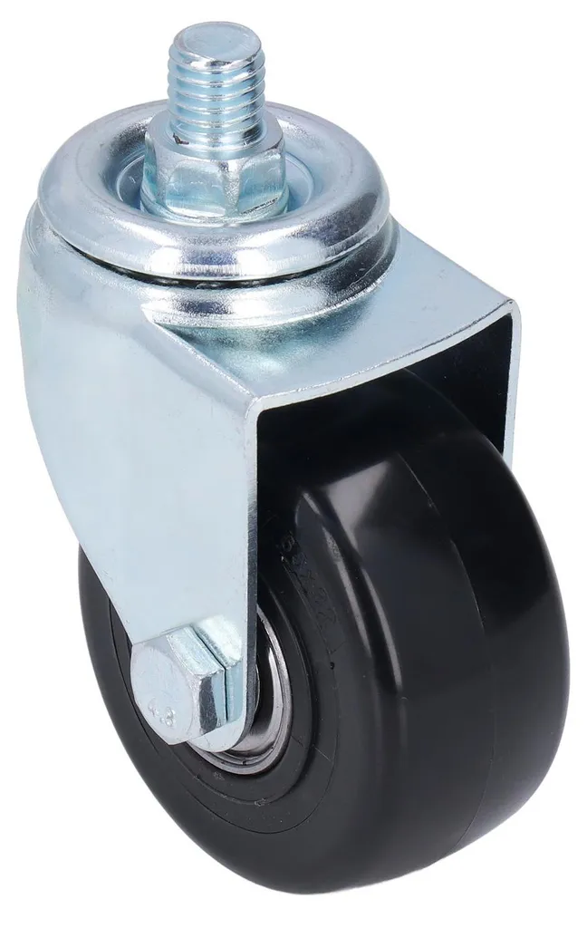 Roulette pivotante silencieuse 65 mm : finis les bruits et rayures - 5