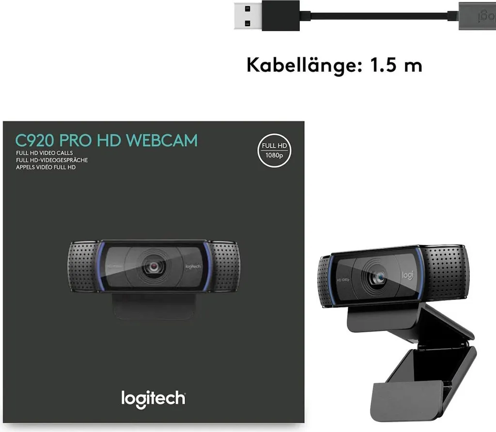 Logitech C920 HD Pro Webcam : Fini les Images Floues en Visioconférence - 23