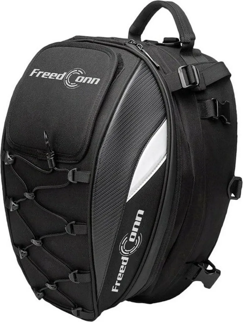 Sac à dos moto Freedconn ZC099 37L étanche avec housse de pluie