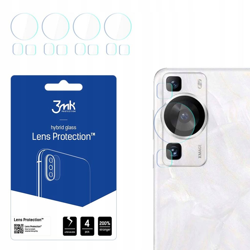 3mk Hybridglas Lens Protection für Huawei P60 Pro Kamera Produktbild 