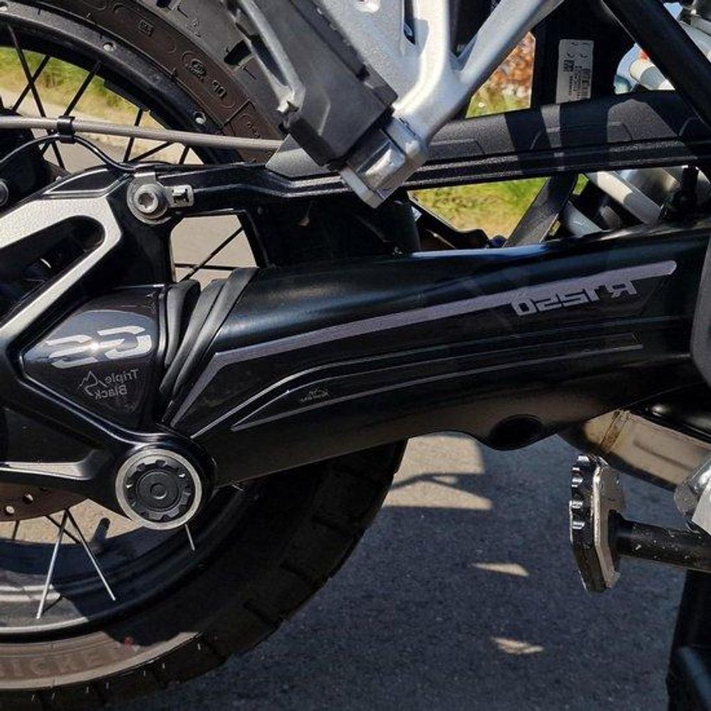Schwarze Resin Schutzfolien für 3D Swingarm, Stoß- und Kratzschutz