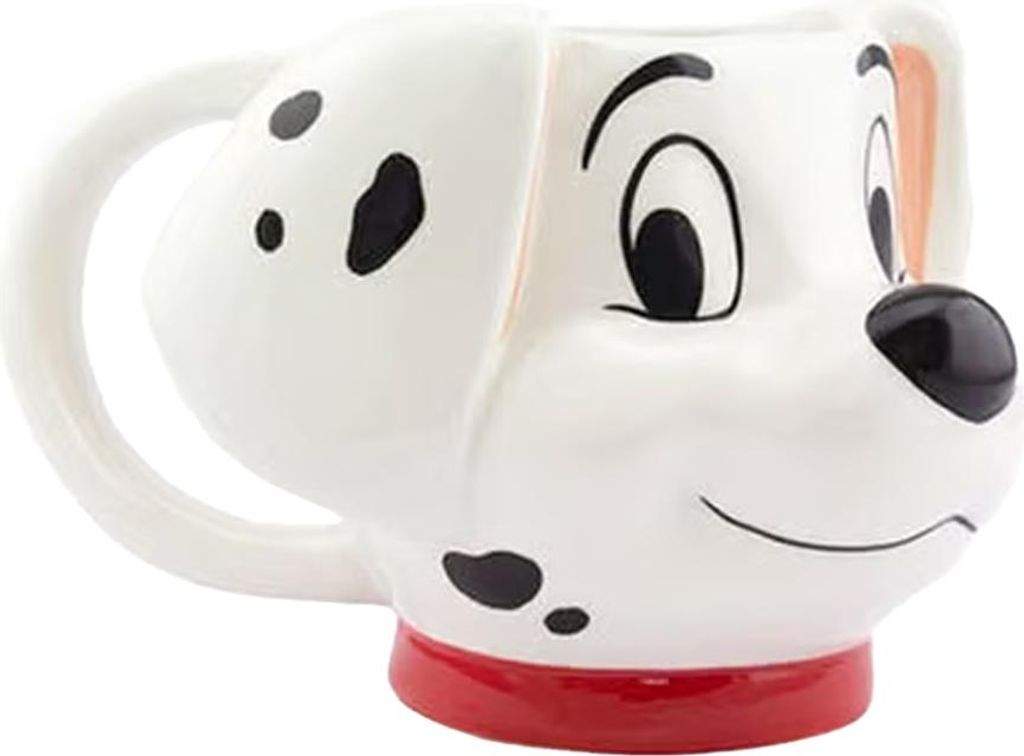 101 Dalmatians - Kaffeebecher, 500ml CD555 (Einheitsgröße) (Schwarz/Weiß)