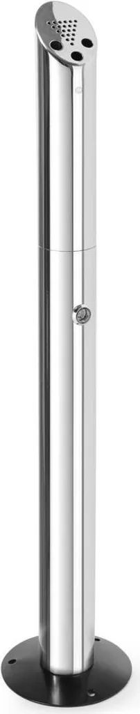 Hendi 440223 Posacenere a Colonna Professionale | Acciaio Inox 170mm