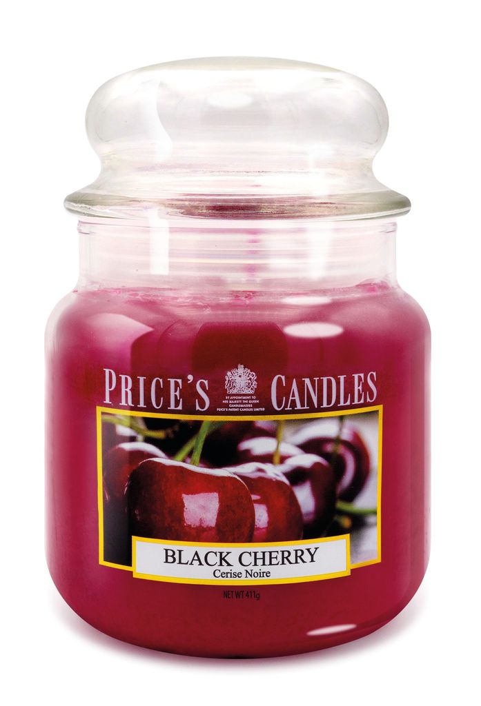 Duftkerze im Bonbonglas Black Cherry PRICES