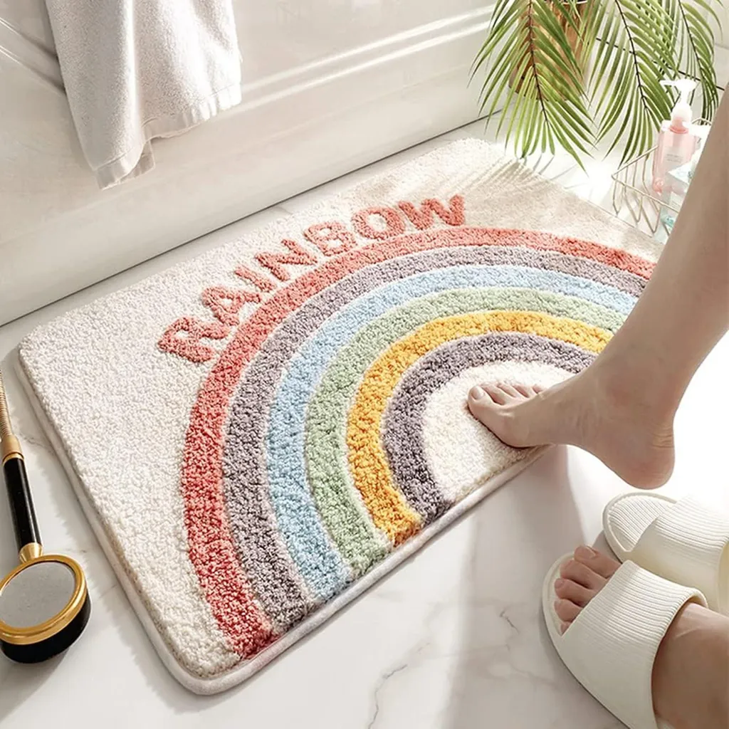 Tapis de bain antidérapant pour éviter les glissades et sols mouillés