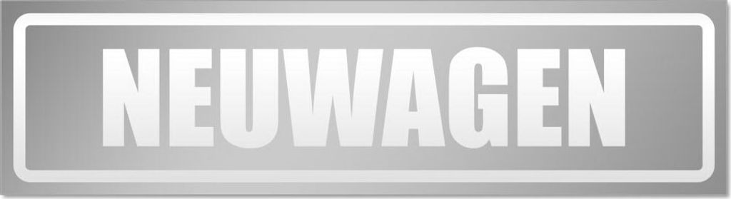 Neuwagen invertiert Magnetschild Schild magnetisch