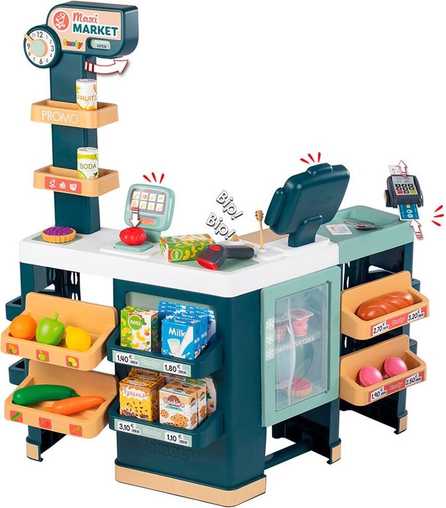 Smoby Maxi-Supermarkt - XXL-Spielspaß mit Kühlschrank, Produktbild 5