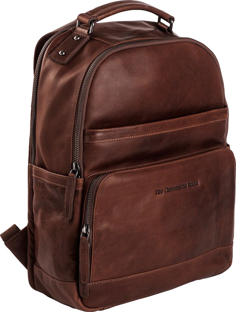 The Chesterfield Brand Austin Business-Rucksack Leder 39 cm Laptopfach