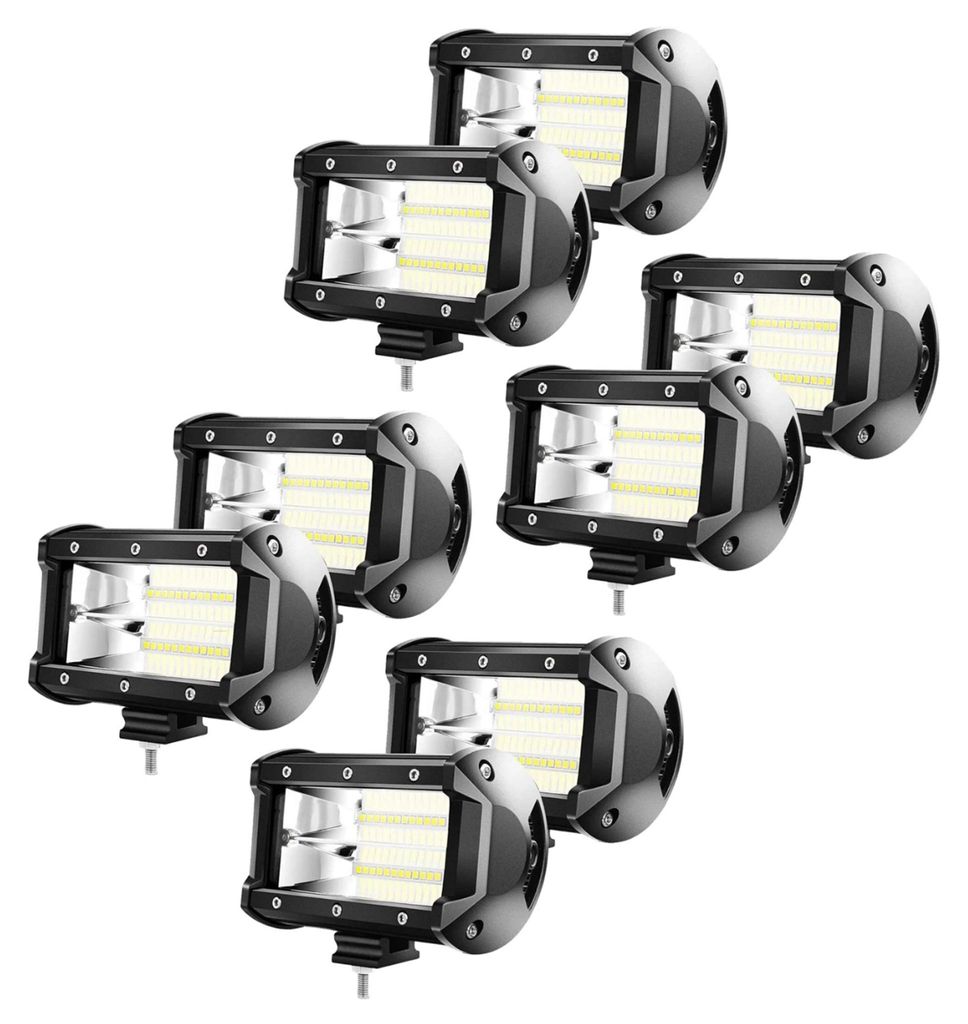 ACXIN 8 x 72W extra LED-werklampen - Offroad-werklampen, Productafbeelding 