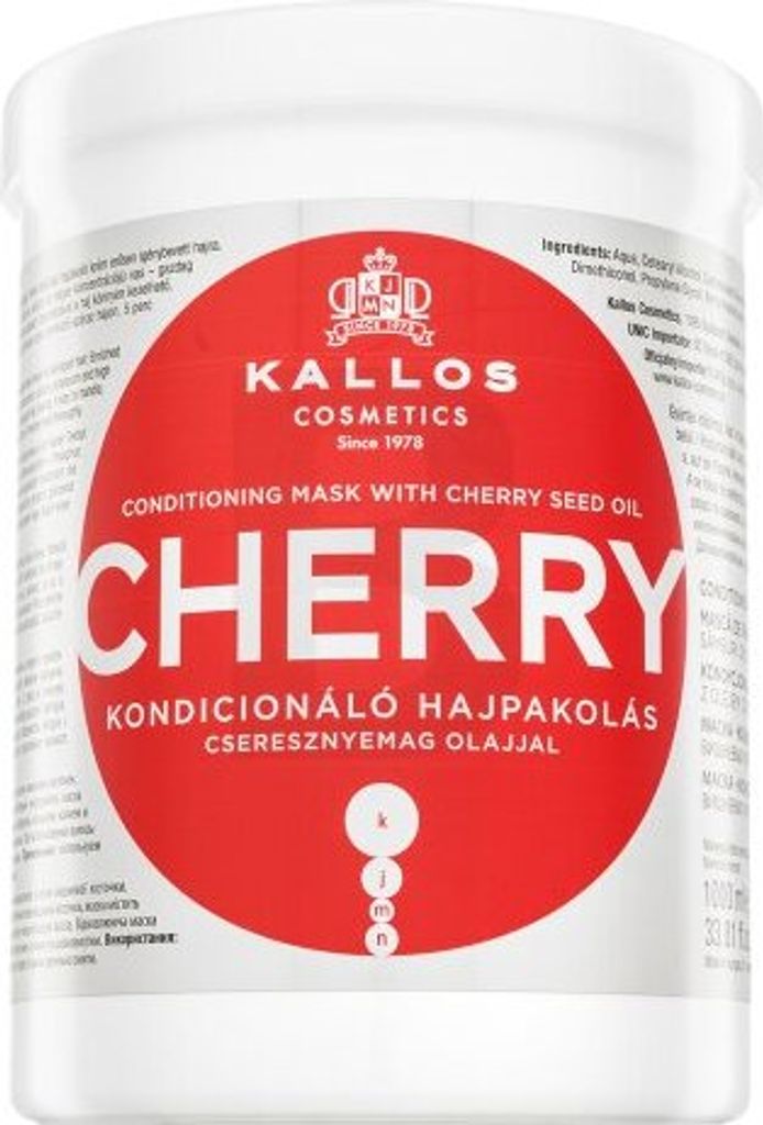 Kallos KJMN Cherry Hair Mask 1000ml, 1000 ml, Frauen, Produktbild 