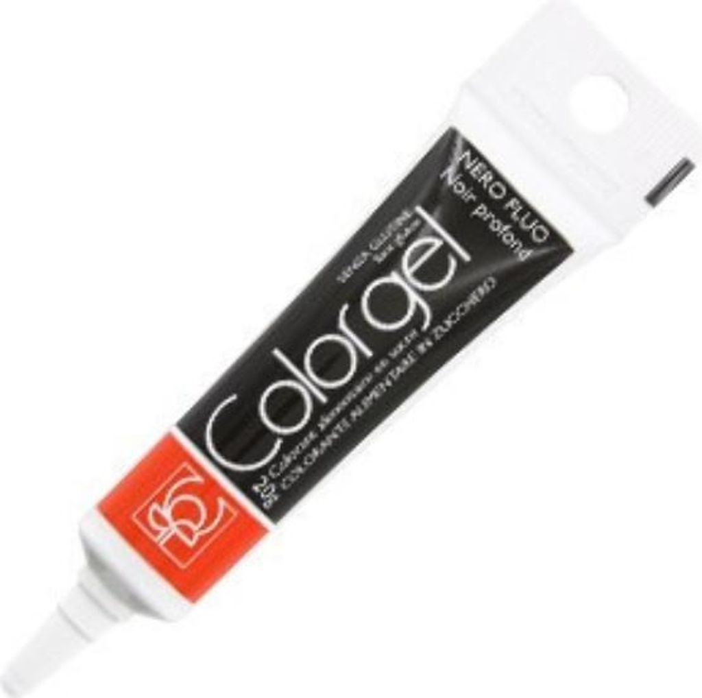 Fluo czarny żel barwiący Nero Fluo 20g - Modecor Zdjęcie produktu 