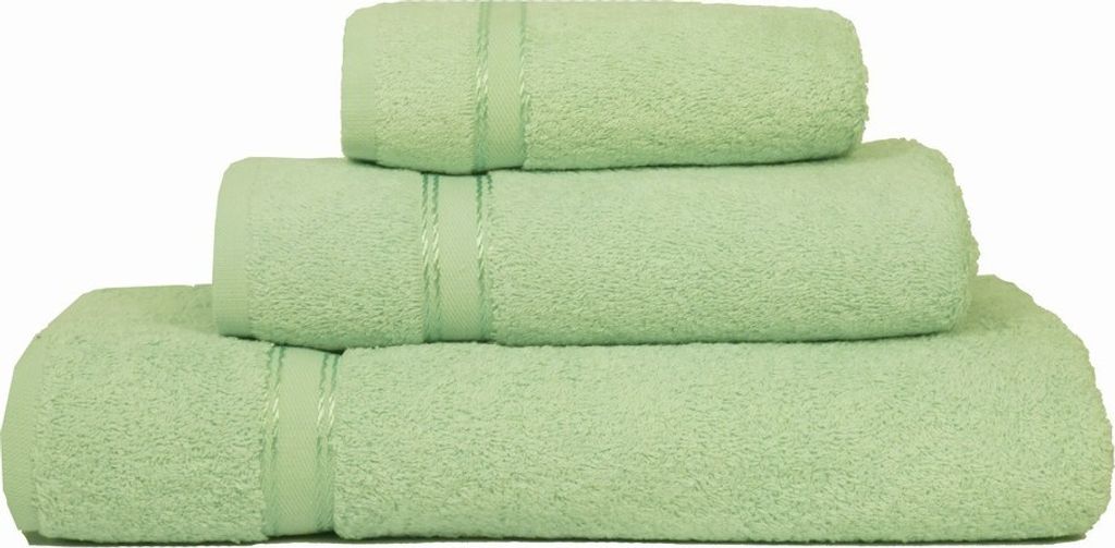 framsohn Walkfrottier Handtücher Ma Belle 100% Baumwolle Frotteetücher saugstark Besonders saugfähig 100x150 cm Pistazie