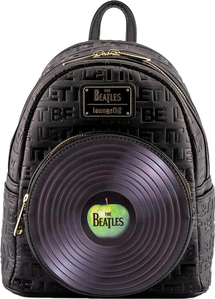 The Beatles - "Let It Be Flag" Rucksack RO15070 (Einheitsgröße) (Schwarz)