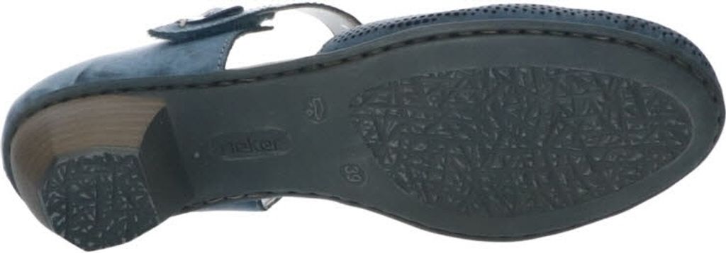 Rieker Komfort Pumps Damen 31353133353630 Blau 40 EU Produktbild 17
