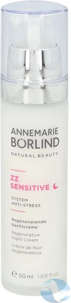 Apaiser rougeurs et tiraillements : Crème de Nuit ZZ Sensitive 50ml