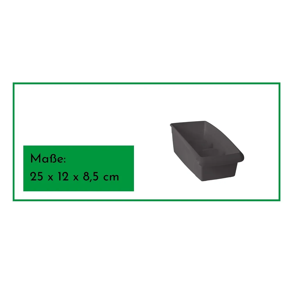 Scatola per Medicinali Novaliv 25x12 cm - Set 4 Organizer con Divisorio