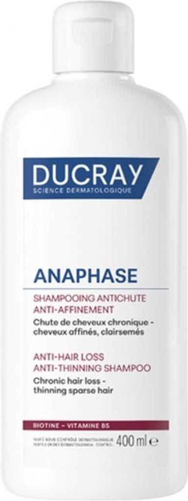 Ducray Anaphase Shampoo tegen haaruitval, 400 ml Productafbeelding 