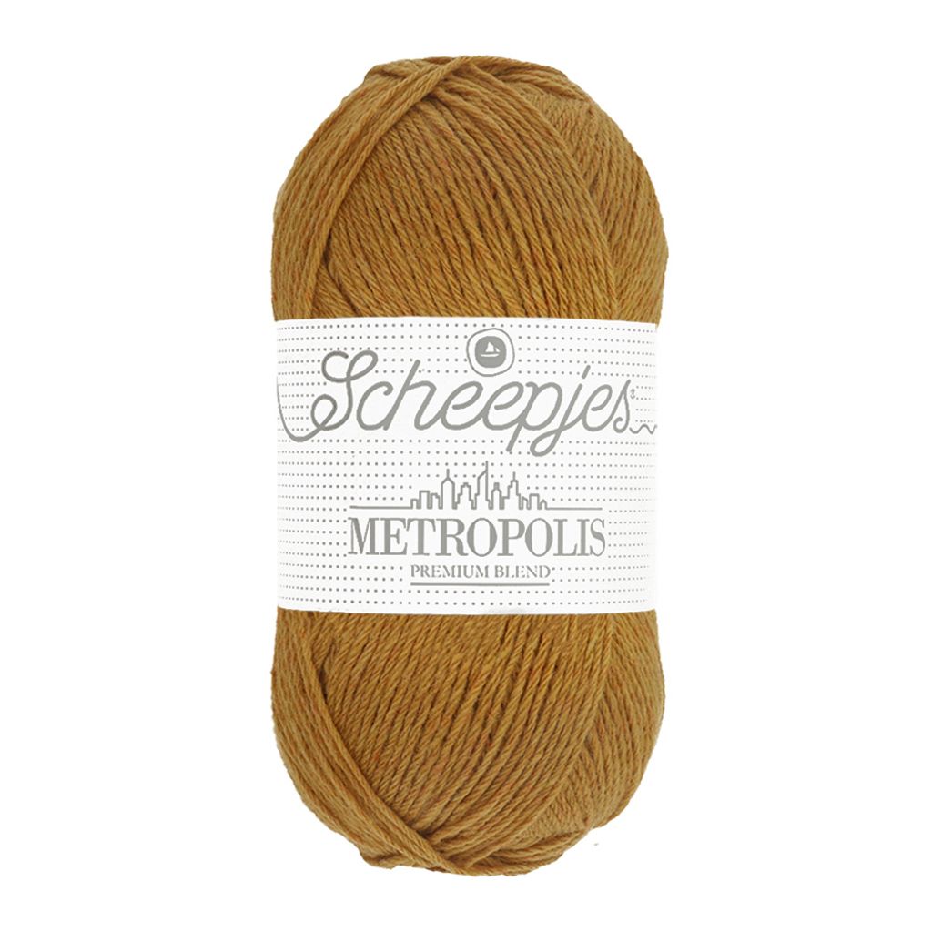 Scheepjes Metropolis 50g 035 Seoul - Gelbbraun
