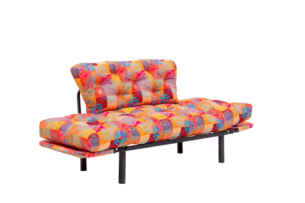 Hanah Home, Nitta - Patchwork, Schlafsofas, Produktbild 