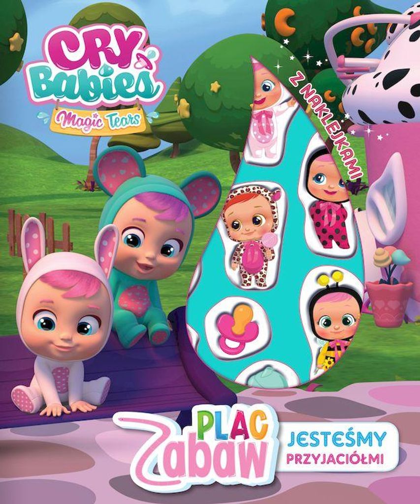 Cry Babies Plac Zabaw. Książeczka edukacyjna dla dzieci