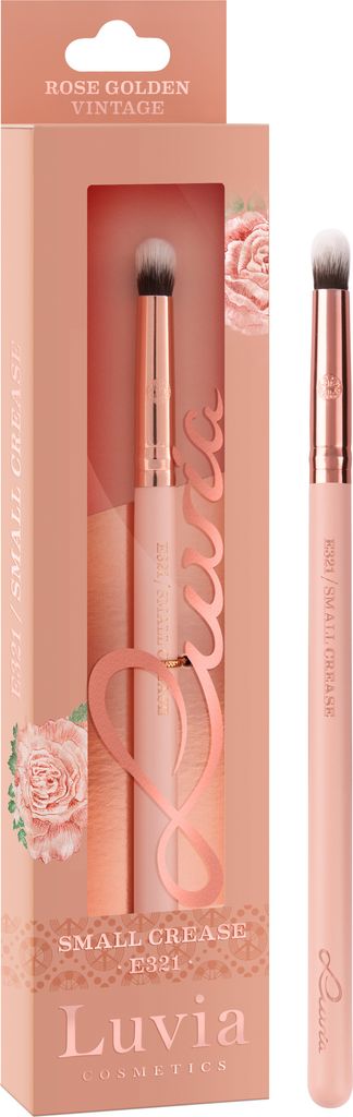 Lidschatten-Pinsel 'E321 / Small Crease' in Nude/Roségold - Vegan