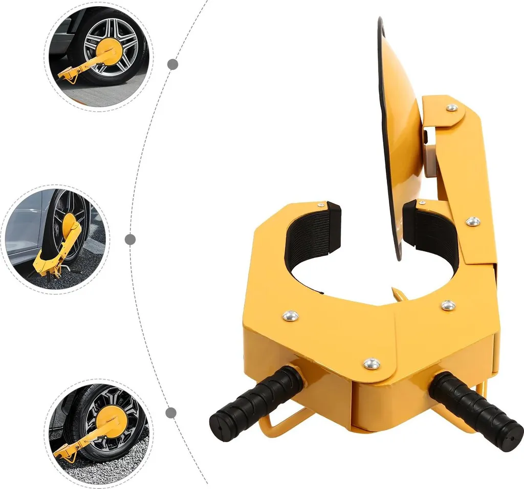 Sabot de Denver 235 pour garage et parking avec support de sécurité - 3