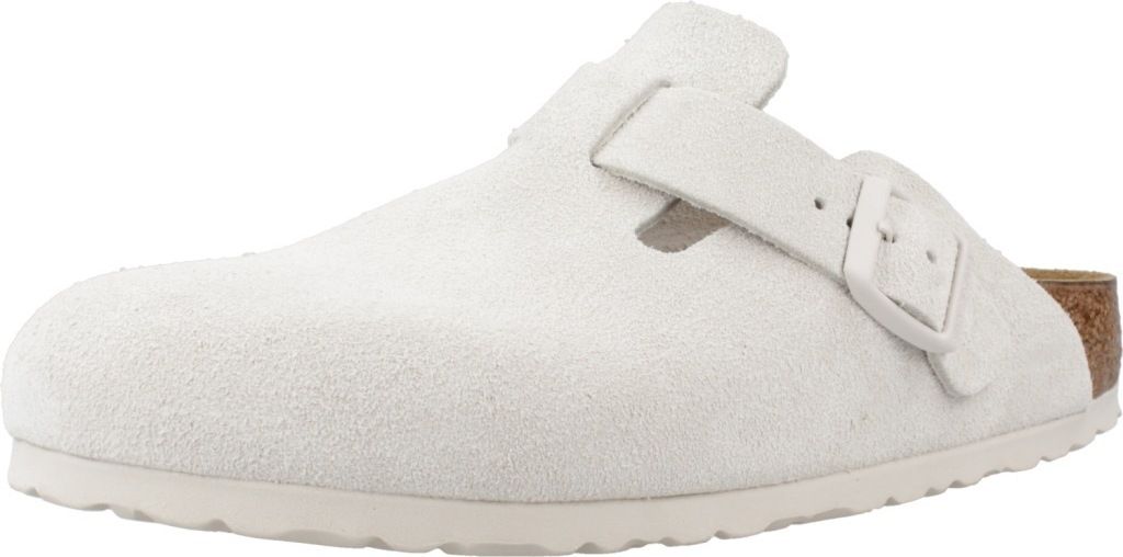 BIRKENSTOCK BOSTON SUEDE LEATHER Weiß Produktbild 