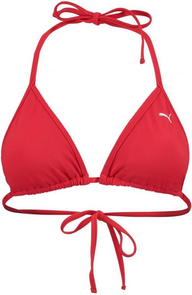 Puma Triangel Bikinitop Damen rot Gr XS