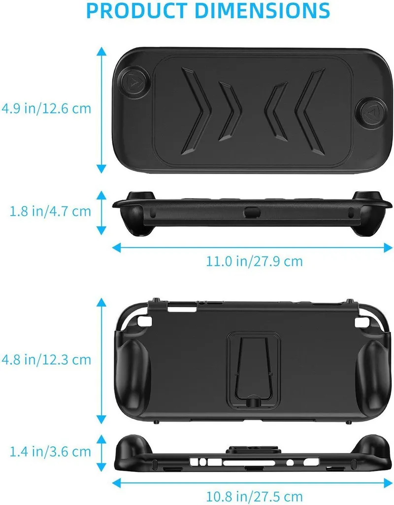Custodia Protettiva Nintendo Switch 2 TPU | Supporto Stand e Anti-Urti - 7