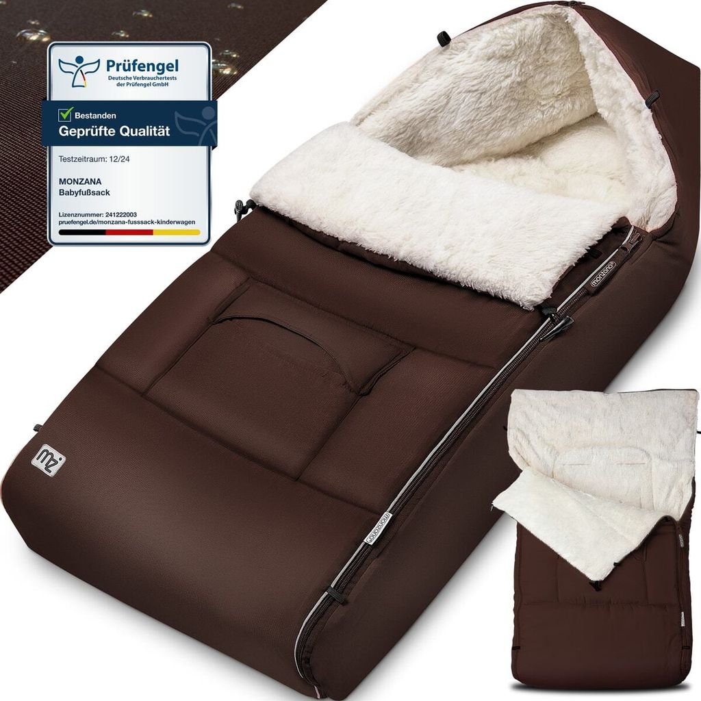 MONZANA® Footmuff pro kočárek dítě zima s reflexními prvky Obrázek produktu