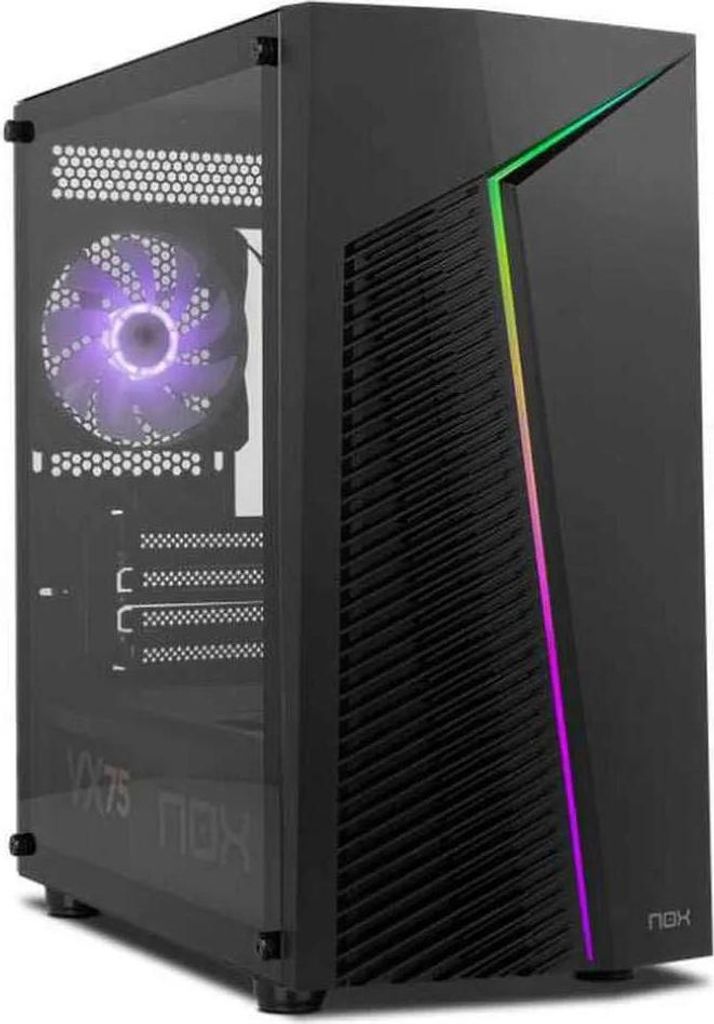 Nox Infinity Zeta ARGB M-ATX Cristal Templado USB 3.0 Negra
