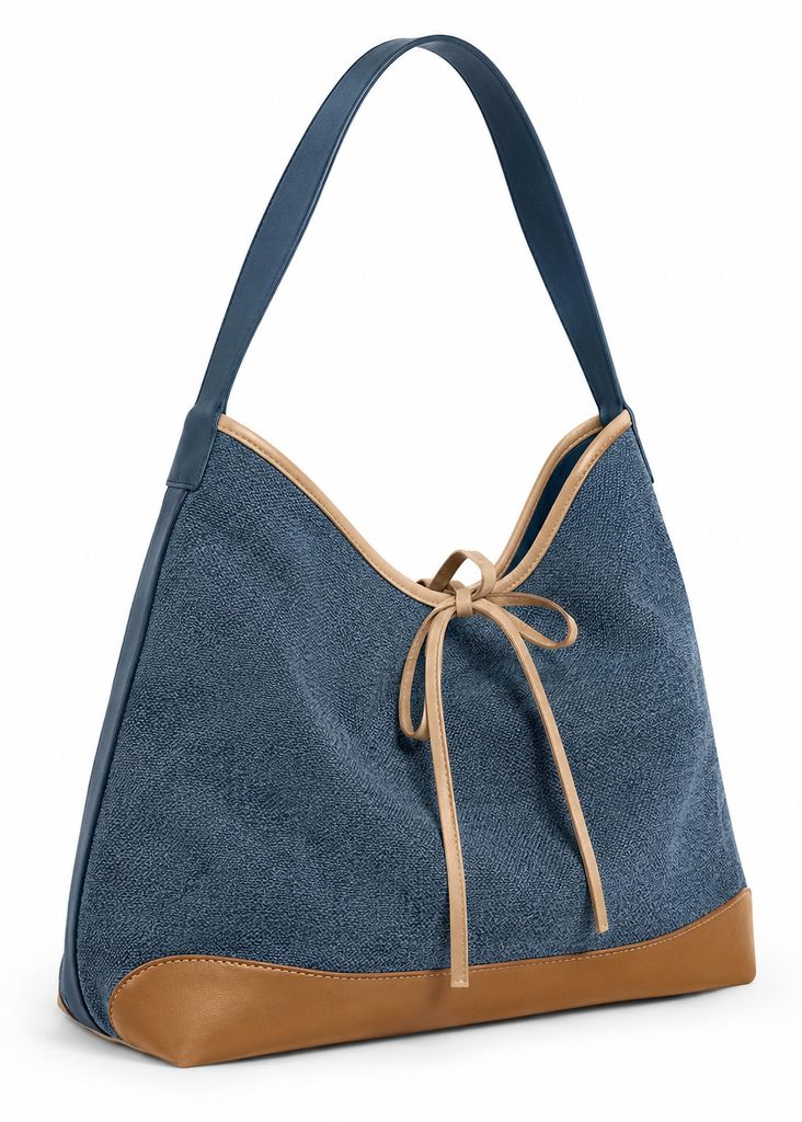 Schultertasche Murnau Leinen Stoff Tasche von TONI&FRIENDS