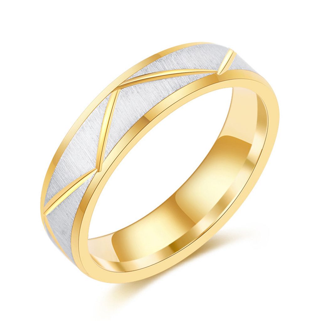 Uni-Ring, Vintage, geometrisch, heller Glanz, Minimalismus, passend, Dekoration, Valentinstagsgeschenk, Rautenmuster, Liebhaber-Paar-Ring, Schmuck ...