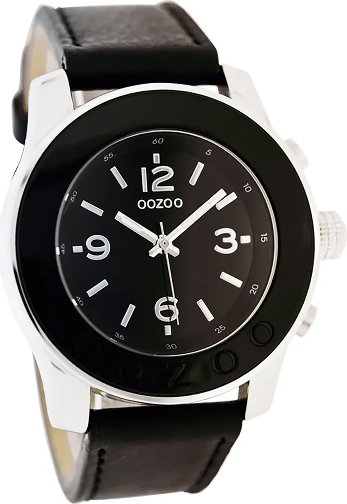 Oozoo Vintage D2UOC4569A Orologio Unisex Quarzo Bracciale Nero