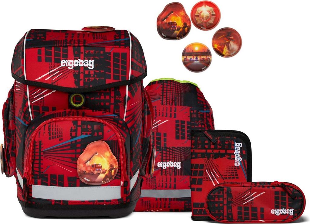 ergobag cubo, školní batoh, set, AlarmBär (značka/produkt) Obrázek produktu 