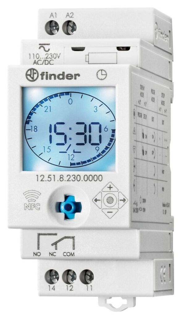 Finder Zeitschaltuhr 1W,16A,230V 12.51.8.230.0000 Immagine del prodotto 