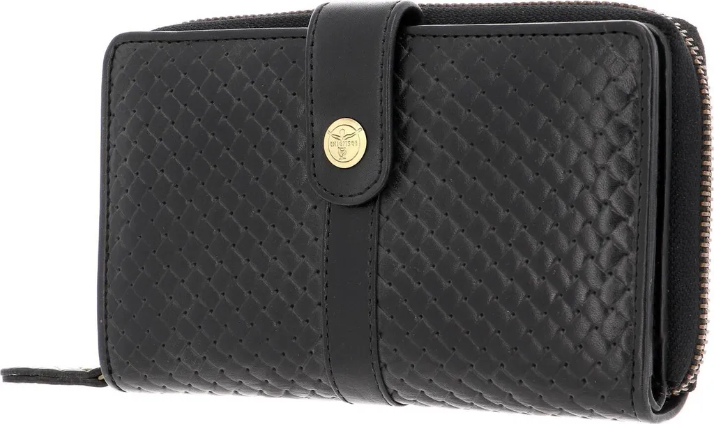 Chiemsee Antwerp Wallet Black - Portafoglio Sportivo Uomo con Patta