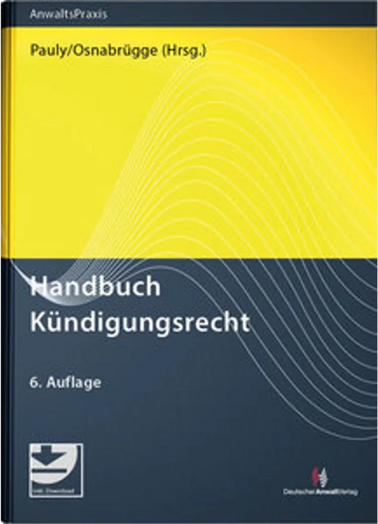 Handbuch Kündigungsrecht : Guide complet du droit du licenciement 2024