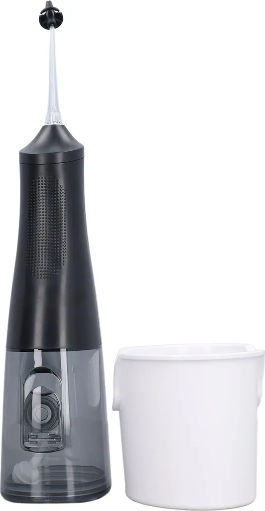 Kit Irrigazione Orecchie Elettrico IPX7 - 7 Livelli Pressione - Nero